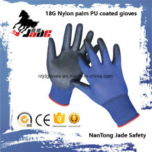 18g Blue Lind Palm Black Gant industriel revêtu de PU